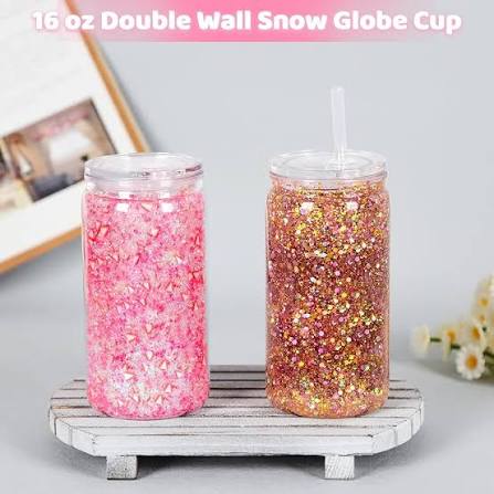 Snowglobe Tumbler – Whimsical Insulated Drinkware